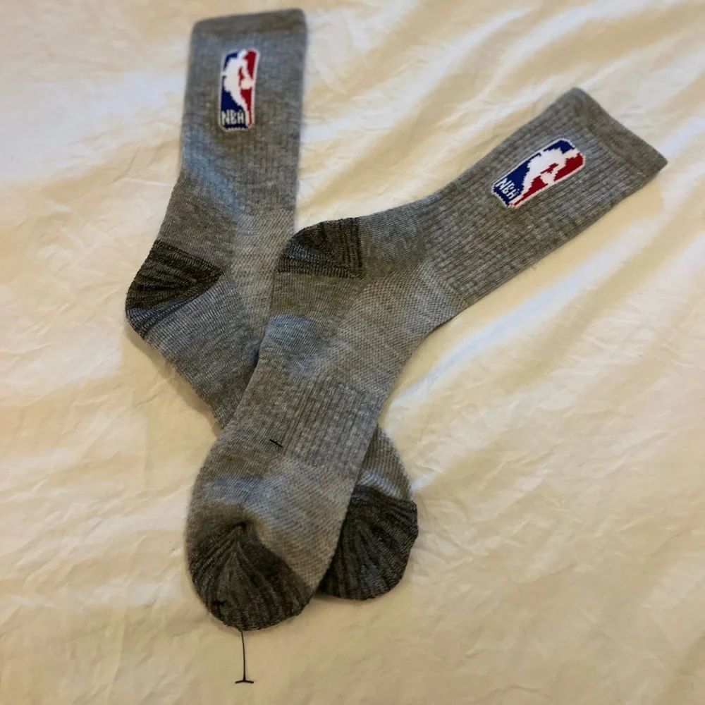 3/$19 NWOT NBA crew socks - 2 pair